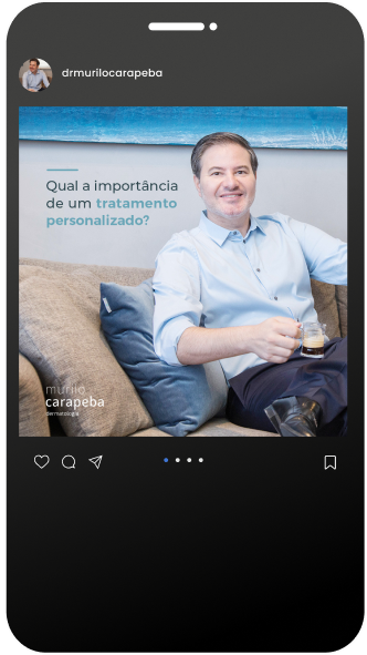 imagem de post do instagram do doutor Murilo Carapeba