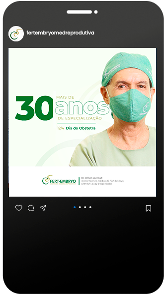 imagem de post do instagram da fert-embryo